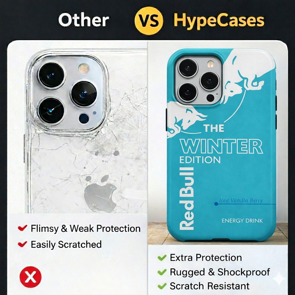Winter Edition Red Bull Case