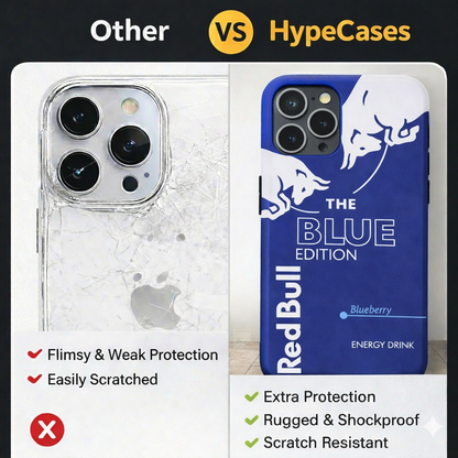 Blueberry Edition Red Bull Case