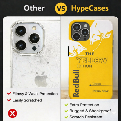 Yellow Edition Red Bull Case