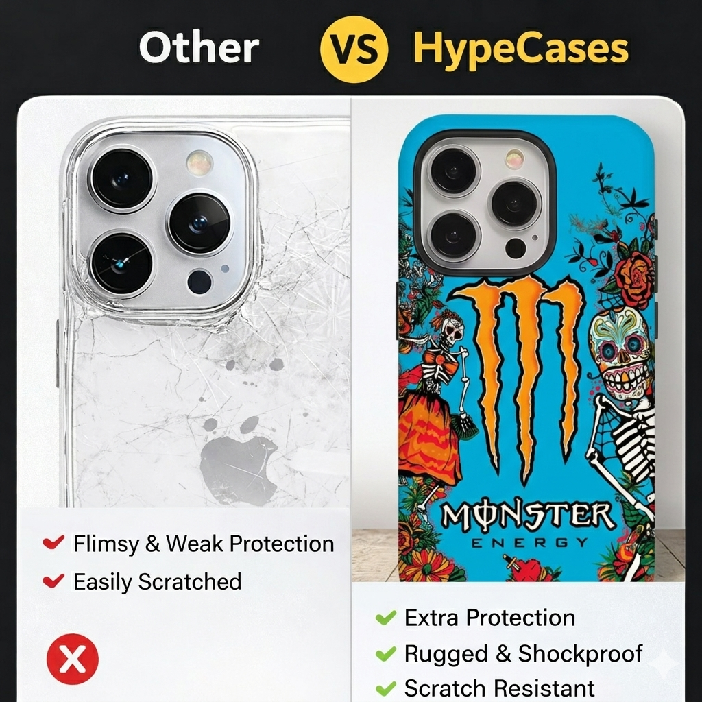 Blue Street Style Monster Case