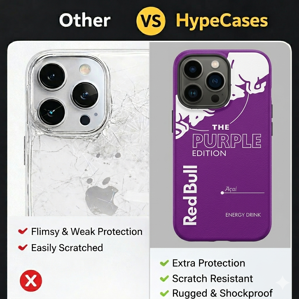 Purple Edition Red Bull Case