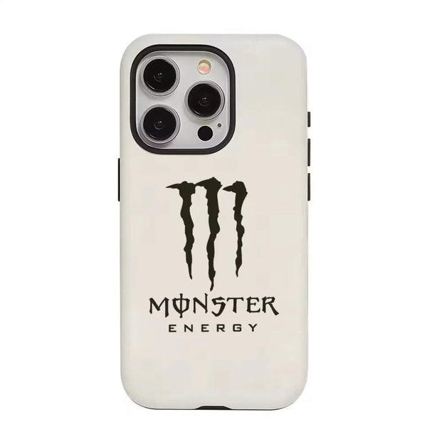 Phone case with Monster Energy logo on a white background